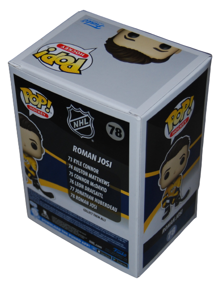 ROMAN JOSI signed (NASHVILLE PREDATORS) NHL #78 Funko Pop JSA COA AH95740