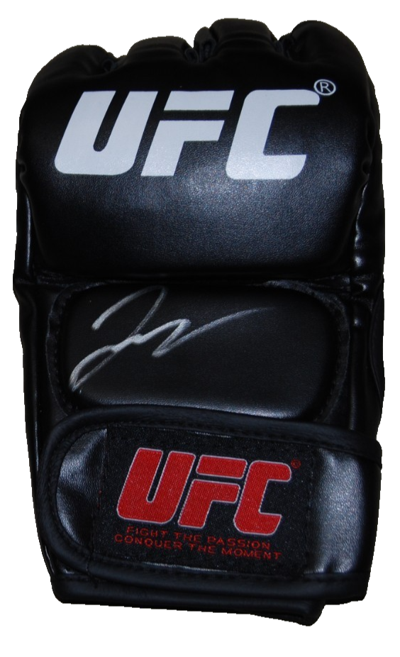 JOSEPH MORALES signed (UFC) MMA autographed Fighting glove BECKETT BAS BT56300