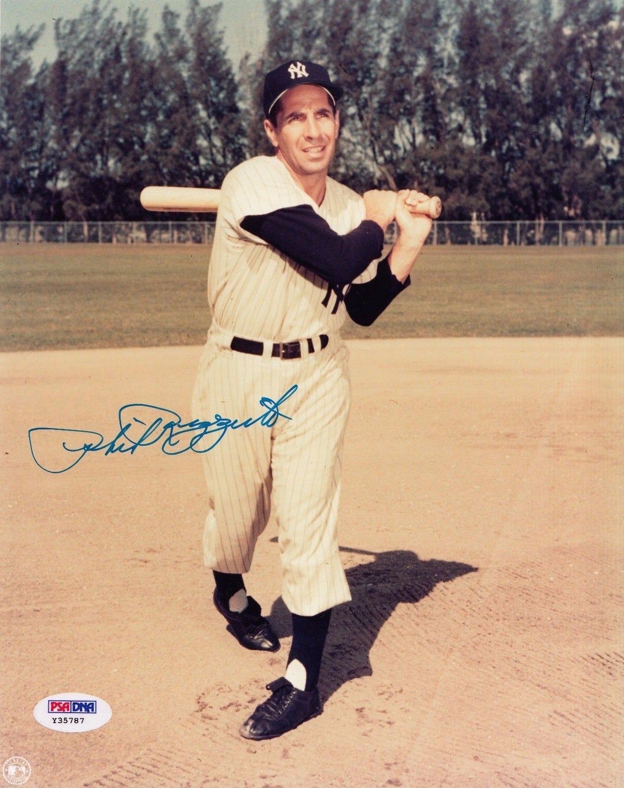 Phil Rizzuto autographed New York Yankees 8x10 photo PSA/DNA authentic Y35787