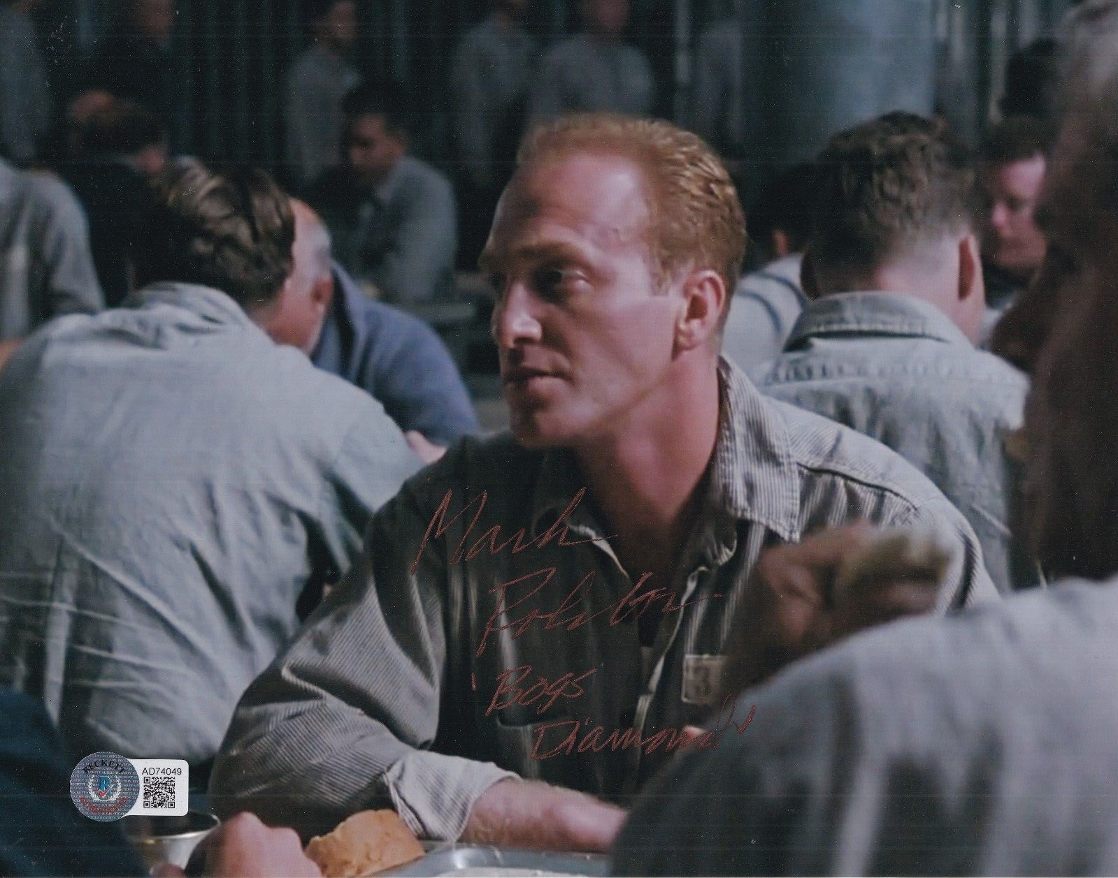 MARK ROLSTON signed (THE SHAWSHANK REDEMPTION) 8X10 photo BECKETT BAS AD74049