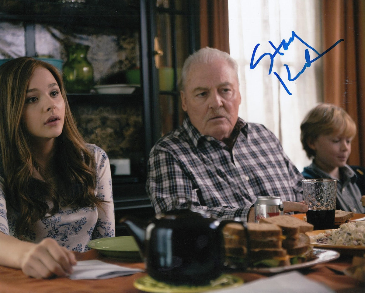 STACY KEACH signed (IF I STAY) 8X10 photo *PROOF* GRAMPS W/COA