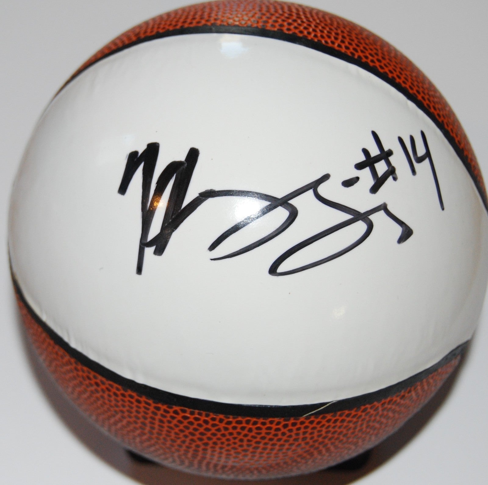 HENRY SIMS signed (GEORGETOWN HOYAS) mini basketball LBA *VANOLI CREMONA* W/COA