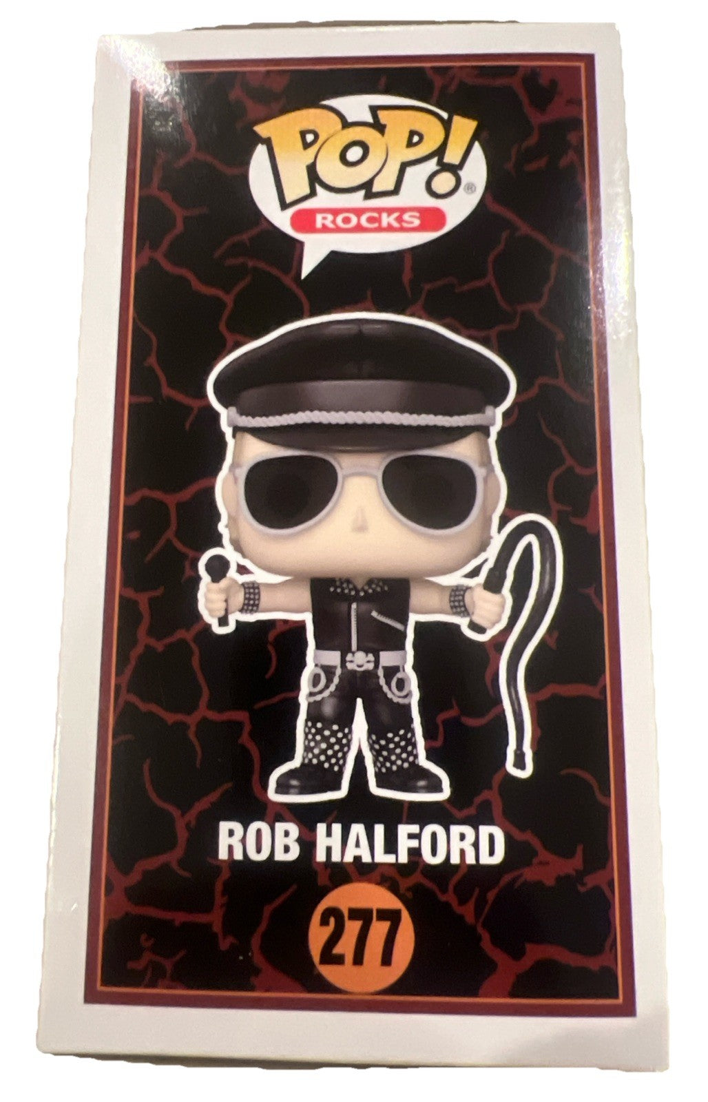 ROB HALFORD signed (JUDAS PRIEST) Pop Rocks! Funko Pop #277 Beckett BAS BT78166