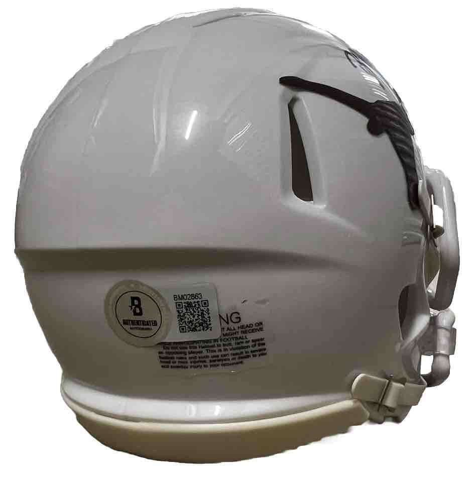 Byron Murphy III signed (Texas Longhorns) Mini helmet BECKETT BM02863