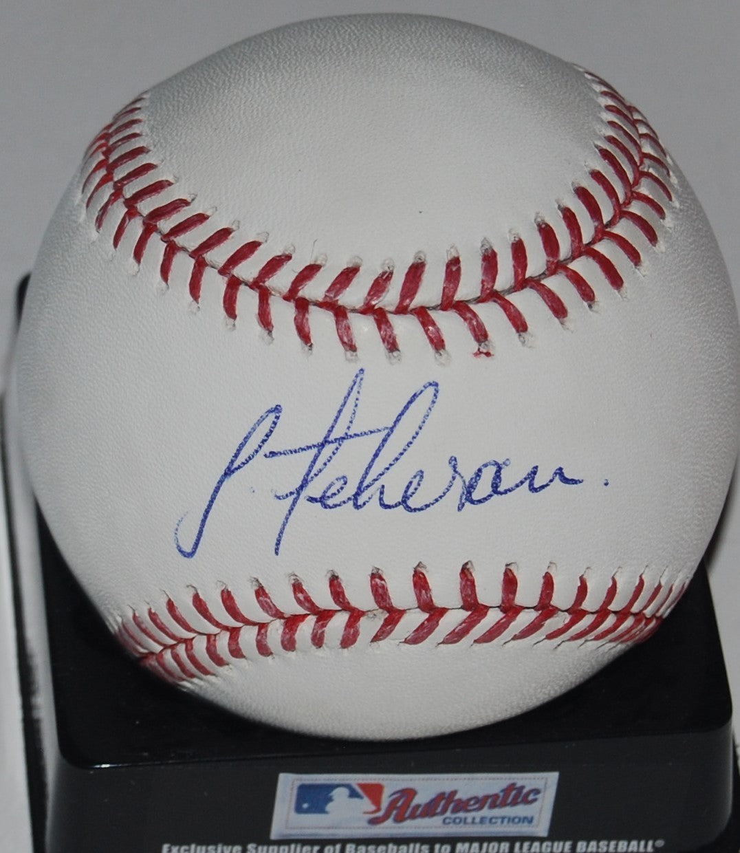 JULIO TEHERAN signed OML baseball *ATLANTA BRAVES* autographed W/COA