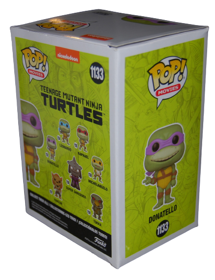 BARRY GORDON signed (NINJA TURTLES) DONATELLO Funko Pop #1133 BECKETT BG89248