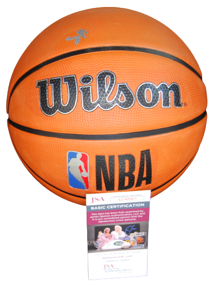 SCOOT HENDERSON signed (PORTLAND TRAIL BLAZERS) signed NBA ball JSA AL90965