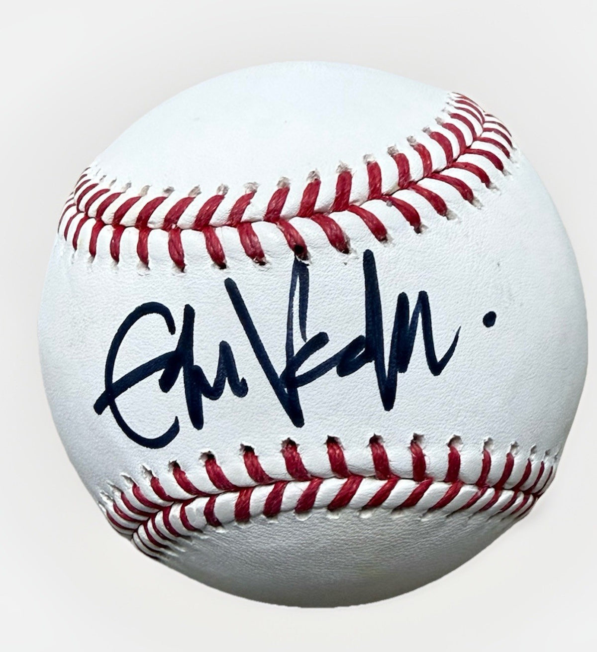 EDDIE VEDDER signed (Pearl Jam) 2016 World Series OML baseball BECKETT AE61926