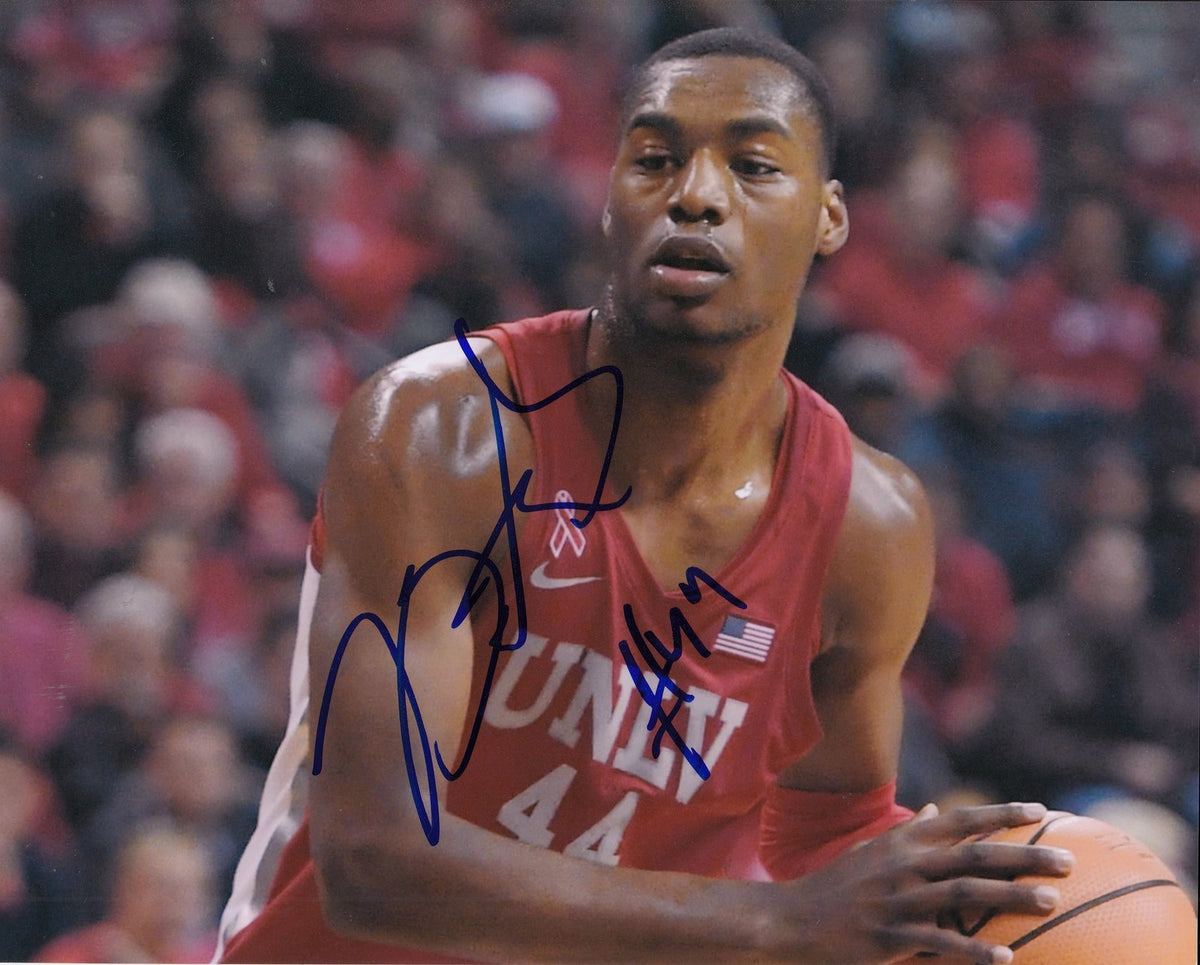 BRANDON MCCOY signed (UNLV RUNNIN REBELS) basketball 8X10 photo W/COA #3