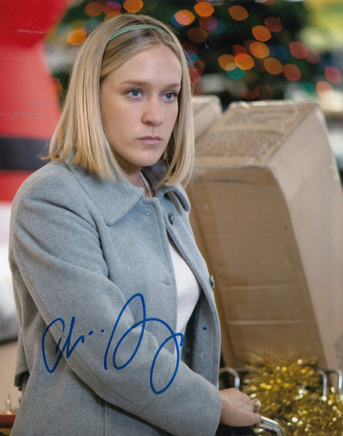 CHLOE SEVIGNY signed *BIG LOVE* TV STAR 8X10 photo W/COA Nicolette Grant