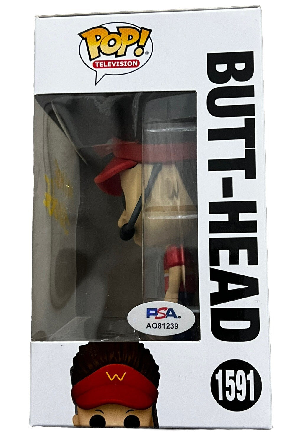 MIKE JUDGE signed (Beavis And Butt-Head) Funko Pop #1591 PSA/DNA AO81239