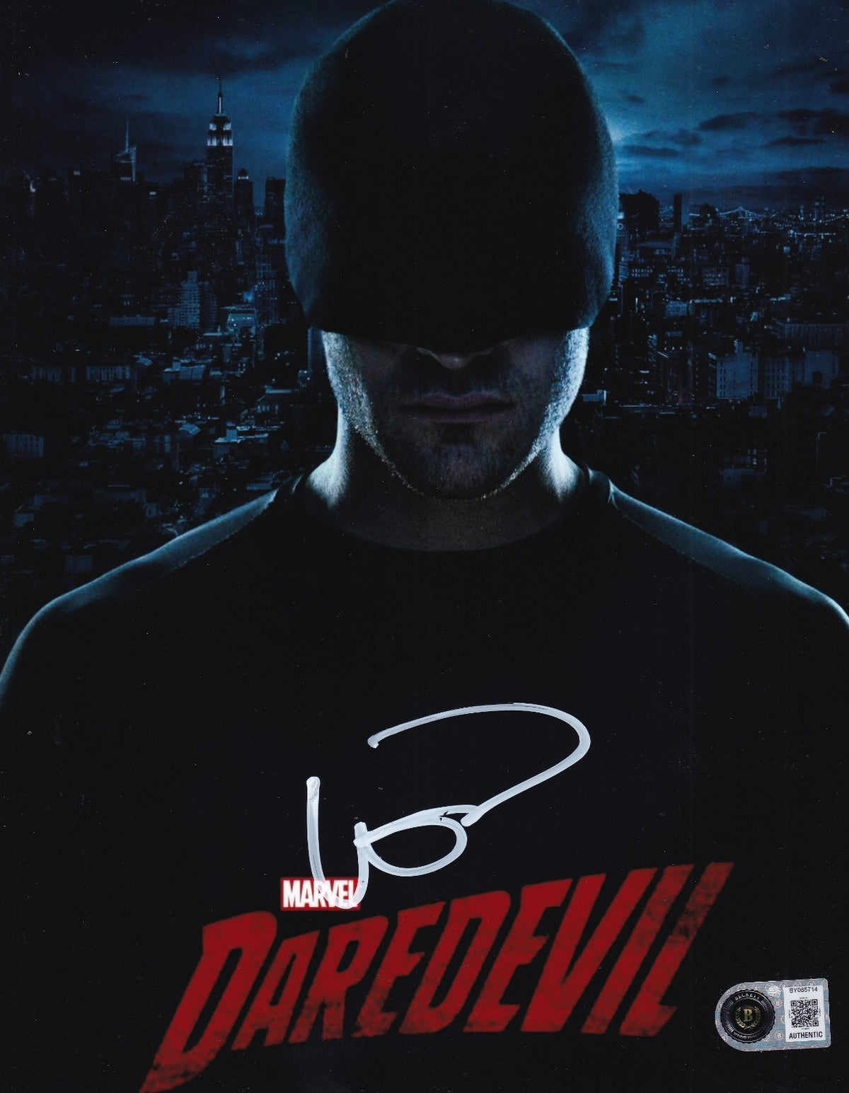 WILSON BETHEL signed (DAREDEVIL) Bullseye 8X10 photo BECKETT BAS BY085714