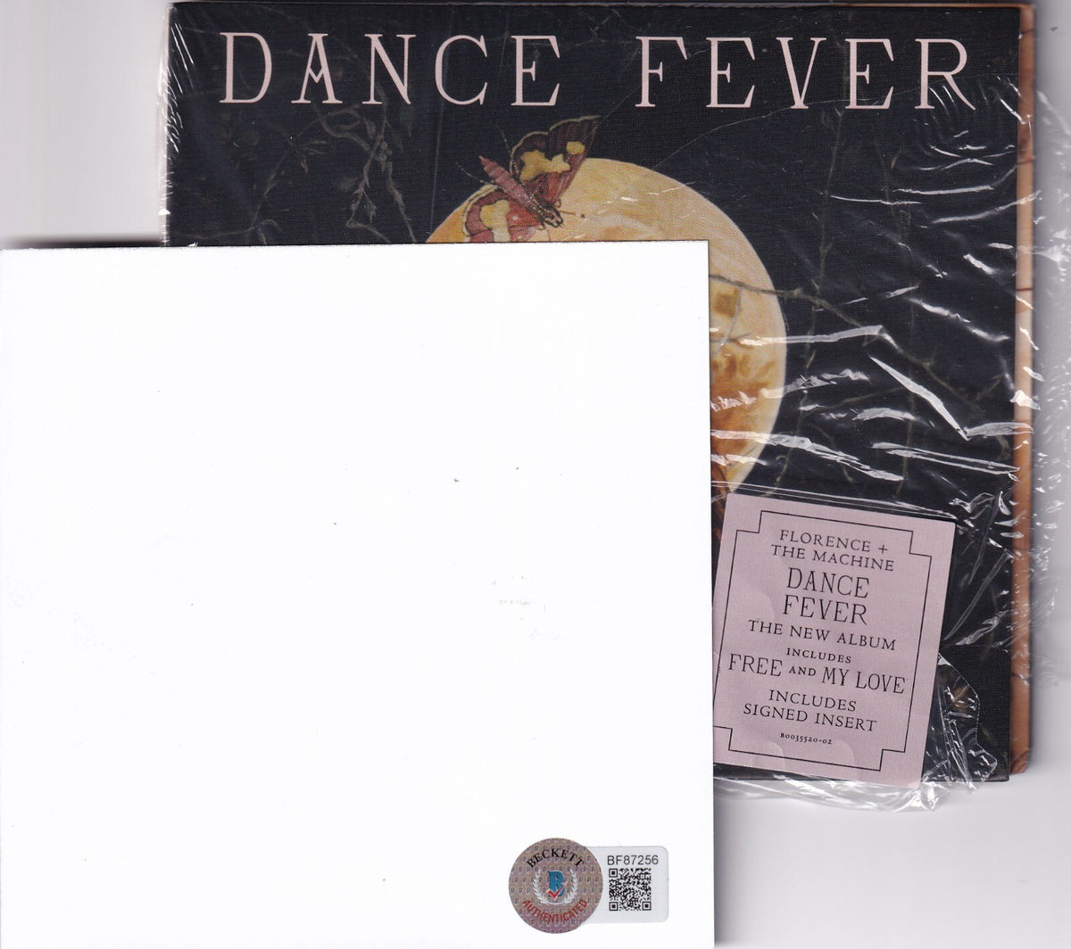 FLORENCE WELCH signed (FLORENCE + THE MACHINE) DANCE FEVER art card BAS BF87256