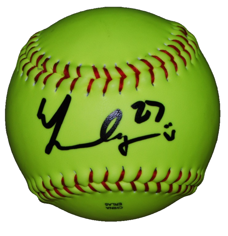 EMMA LEMLEY signed (BLAZE) Virgina Tech USA Softball 12" BECKETT BAS BT78226