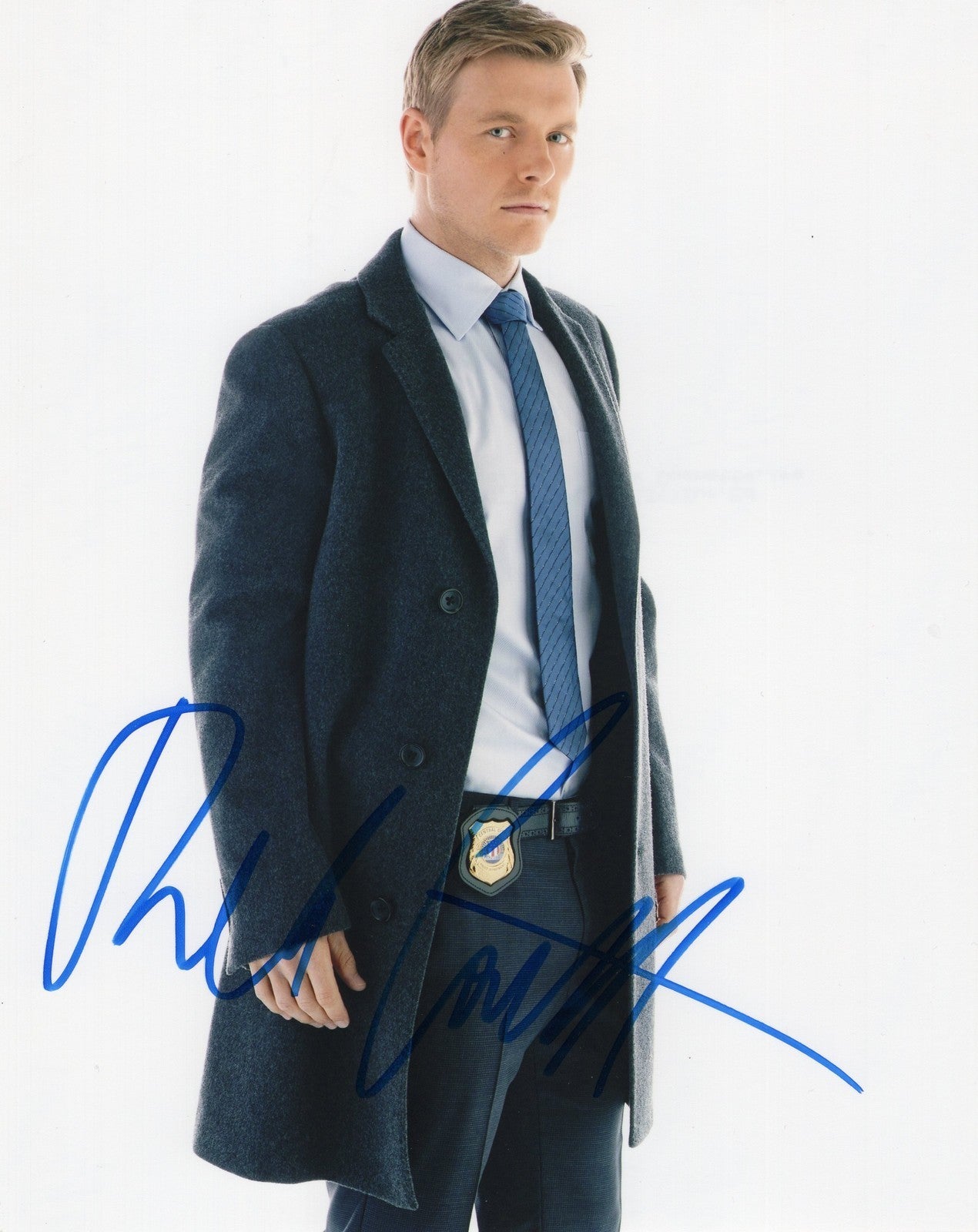 Rick Cosnett The Vampire Diaries Signed 8x10 Photo w/COA #1