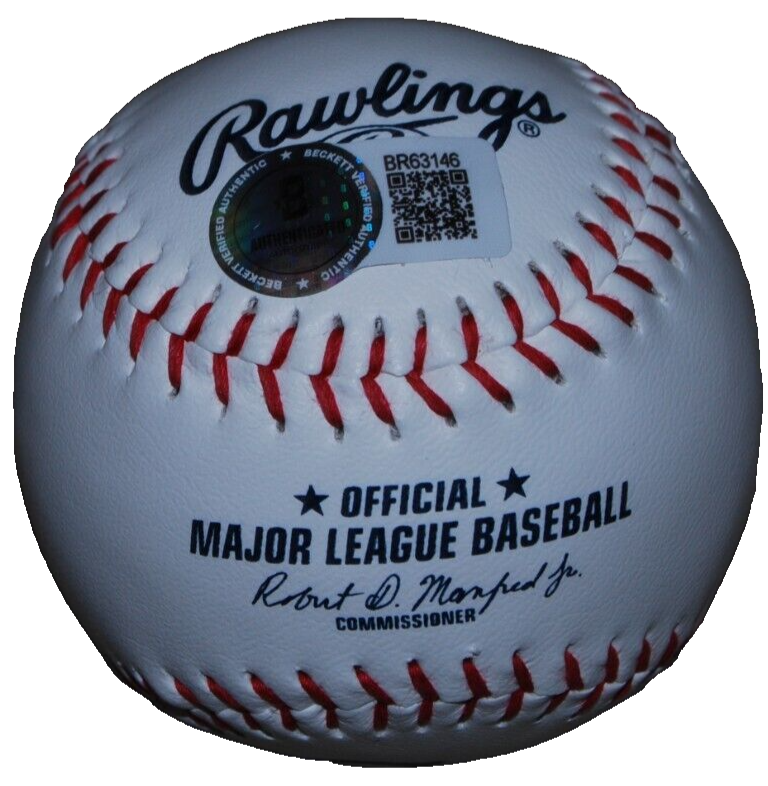FREDDY GARCIA signed (CHICAGO WHITE SOX) MLB logo baseball BECKETT BR63146