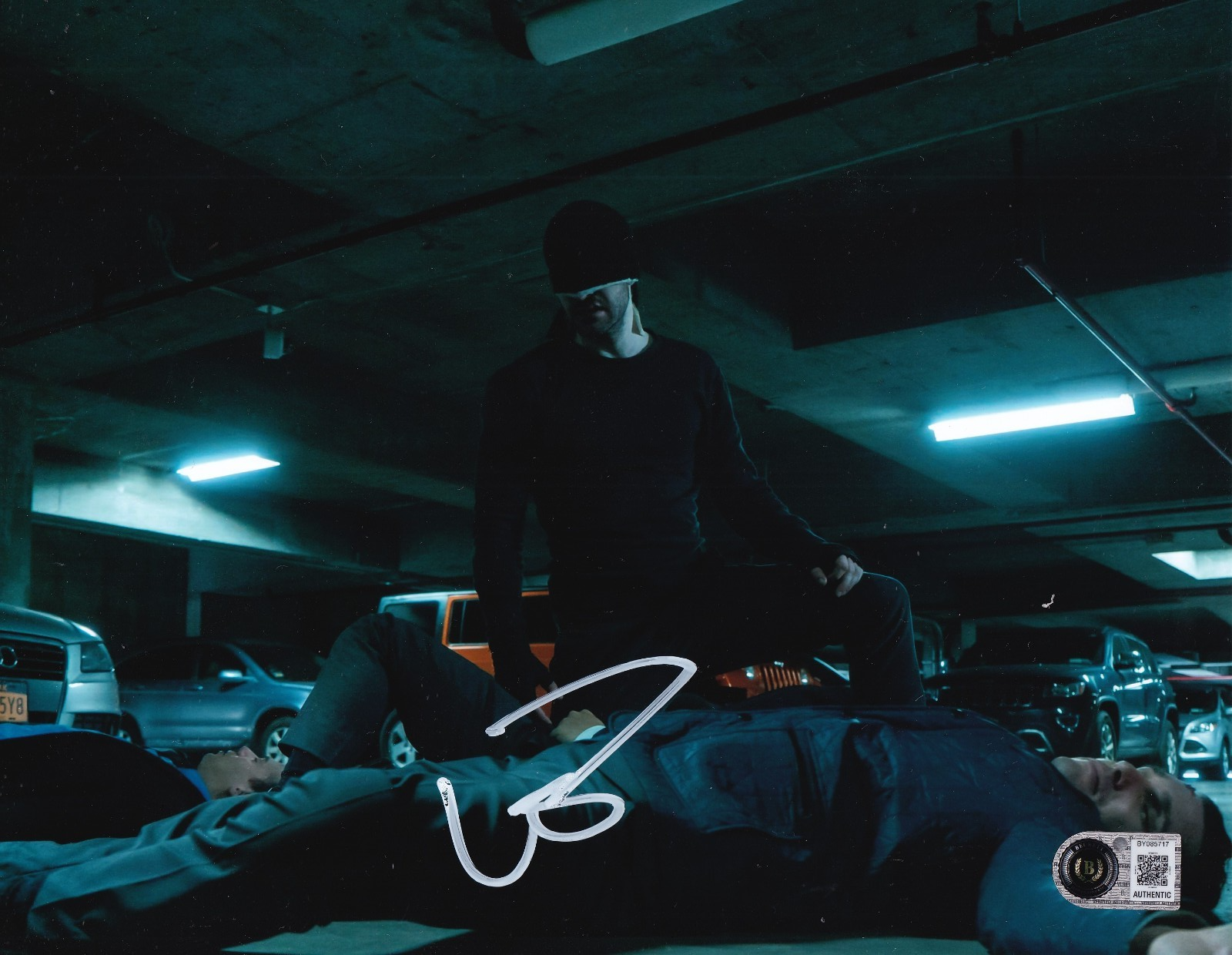 WILSON BETHEL signed (DAREDEVIL) Bullseye 8X10 photo BECKETT BAS BY085717