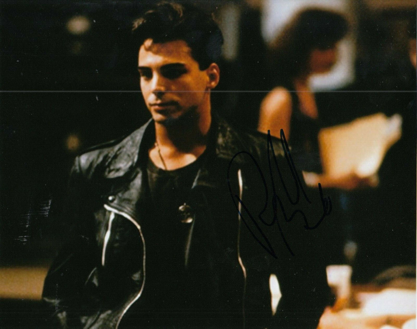 RICHARD GRIECO signed (21 JUMP STREET) Movie 8x10 *Officer Booker* photo W/COA