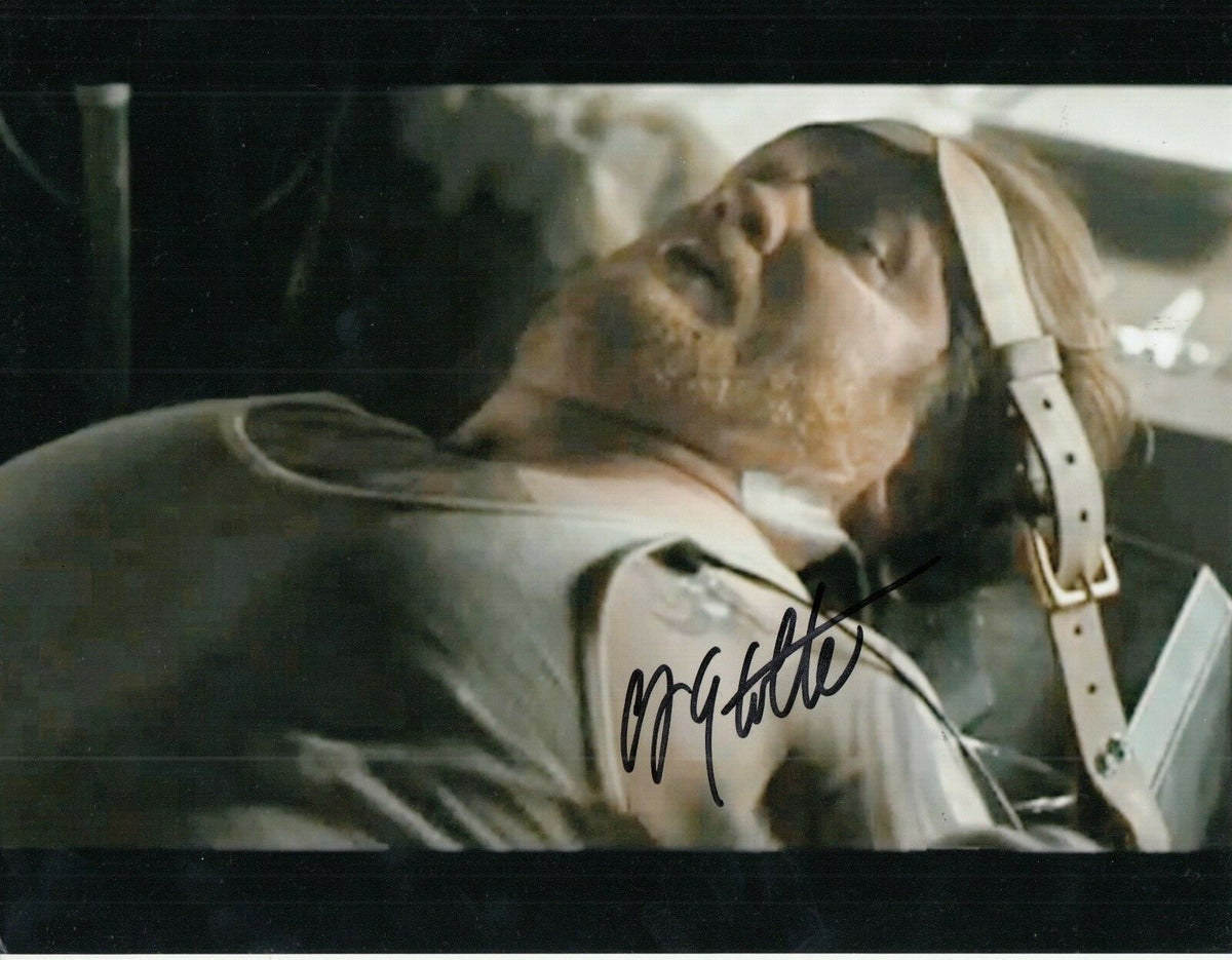 CHRISTIAN STOLTE signed (LAW ABIDING CITIZEN) 8X10 photo *Clarence Darby* W/COA 