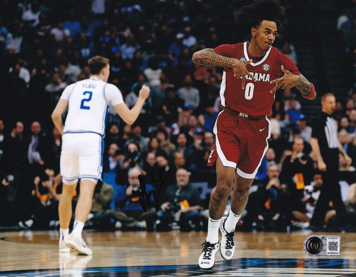 LABARON PHILON signed (ALABAMA CRIMSON TIDE) basketball 8x10 BECKETT BY085757