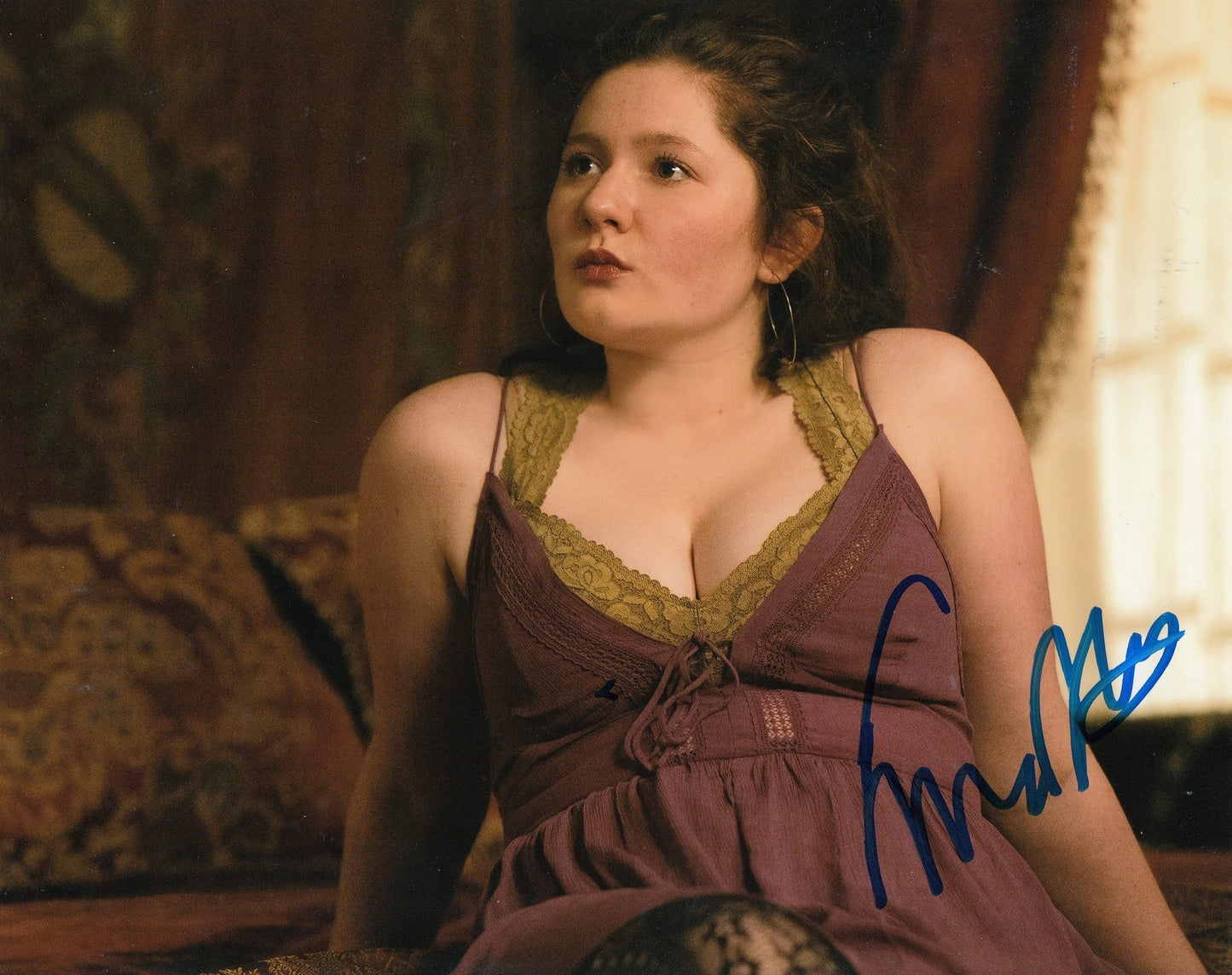 EMMA KENNEY signed *SHAMELESS* 8X10 photo DEBBIE DEBS GALAGHER (PROOF) W/COA #3