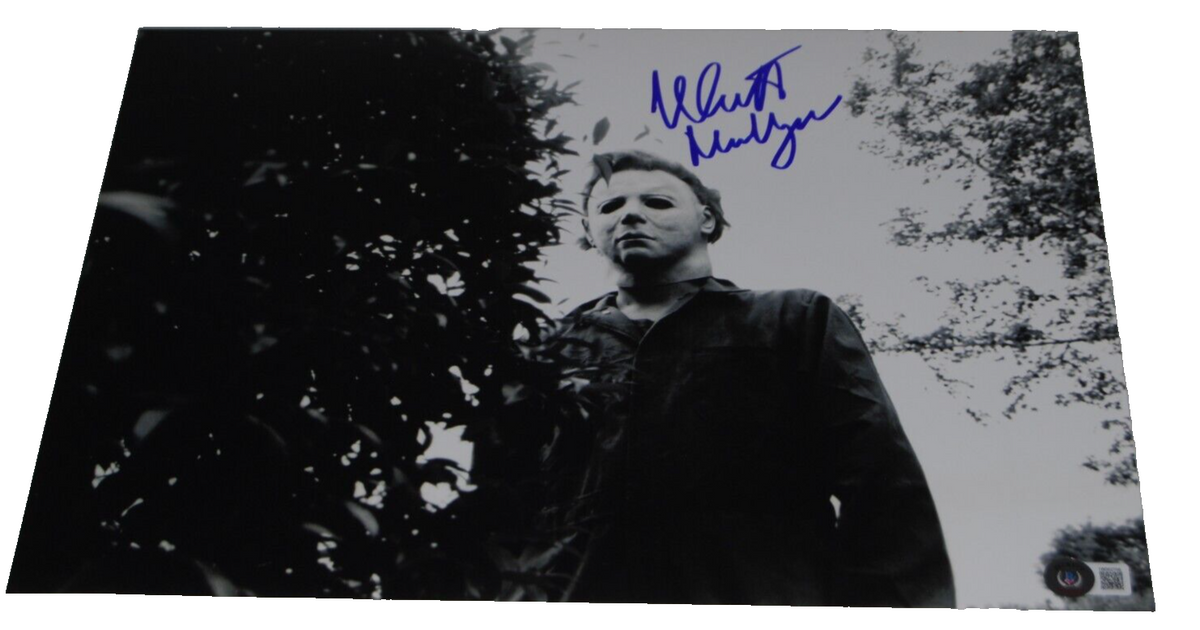 NICK CASTLE signed (HALLOWEEN) Movie 11X14 Michael Myers BECKETT BAS 1W002708