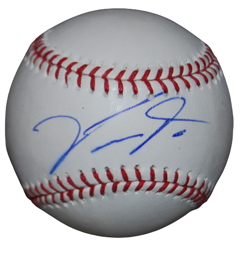 VICTOR ROBLES signed (WASHINGTON NATIONALS) OML baseball JSA Authentic AH95619