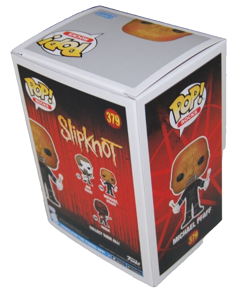 MICHAEL PFAFF signed (SLIPKNOT) Tortilla Man #379 Funko Pop BECKETT BAS BN37879