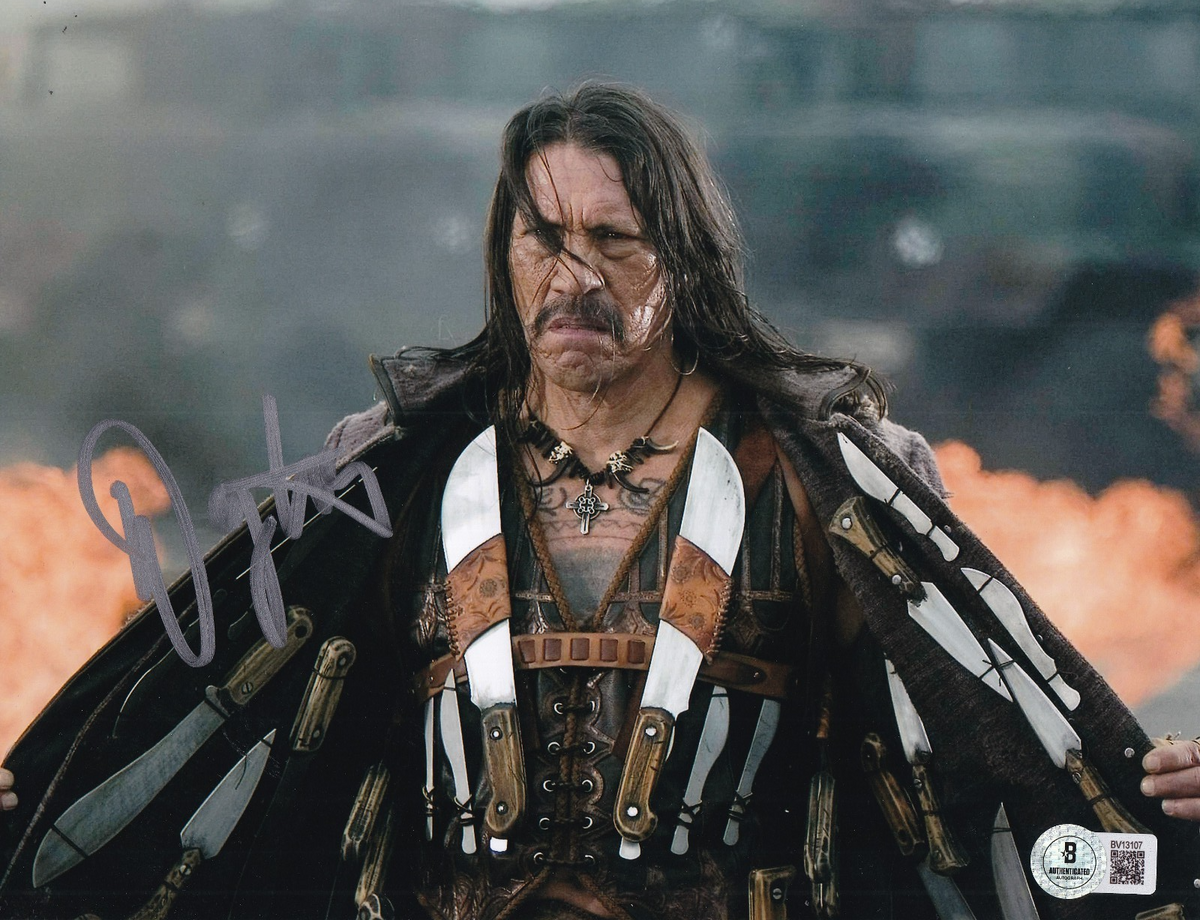 DANNY TREJO signed (MACHETE) Movie autographed 8X10 photo BECKETT BAS BV13117