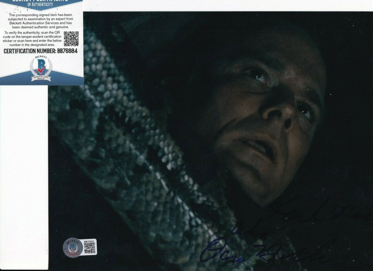 DAN BUTLER signed (THE X-FILES) autographed 8X10 photo BECKETT BAS BB76884