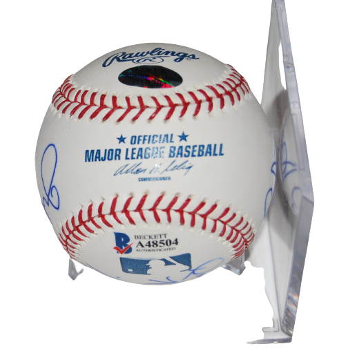 1971 WILLY WONKA Kids cast signed ML baseball (GOLDEN TICKET) BECKETT BAS A48504