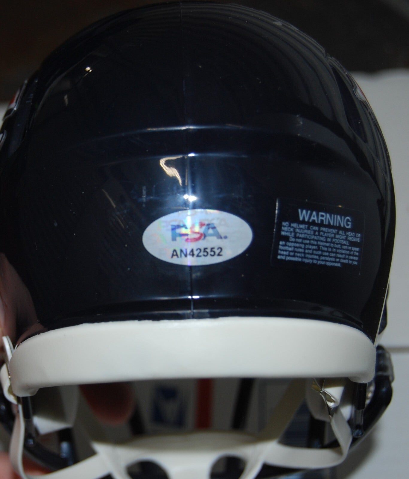 TREMAINE EDMUNDS signed (CHICAGO BEARS) mini football helmet PSA/DNA AN42552