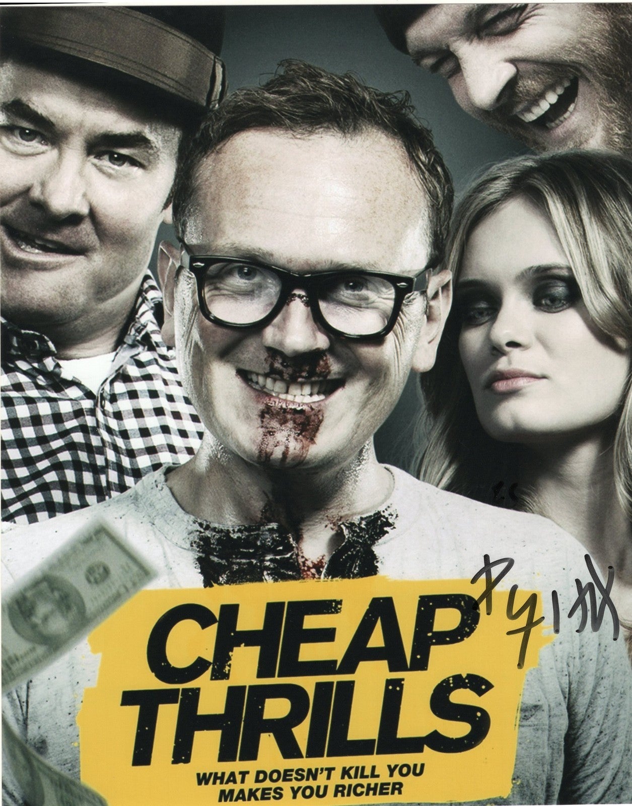 Pat Healy Cheap Thrills Craig Daniels Signed 8x10 Photo w/COA #2