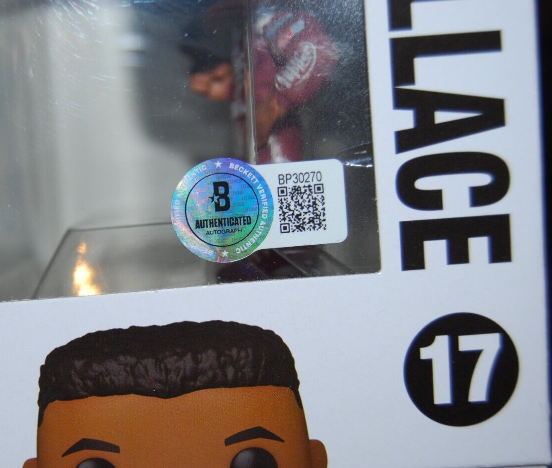 BUBBA WALLACE signed (NASCAR) autograph Racing FUNKO POP #17 BECKETT BAS BP30270