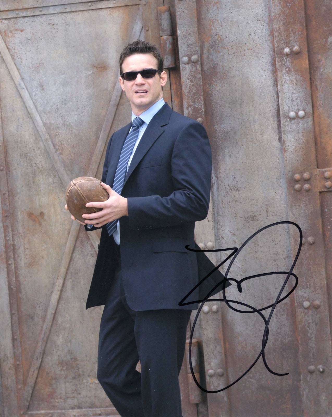 Eddie McClintock Warehouse 13 Pete Lattimer Signed 8x10 Photo w/COA #1