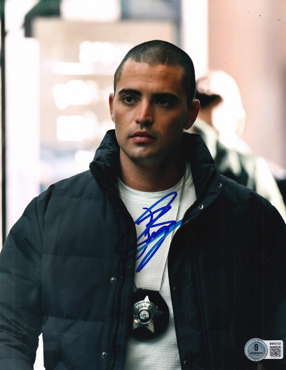 BENJAMIN LEVY AGUILAR signed (CHICAGO P.D) Torres 8X10 photo BECKETT BAS BW52132