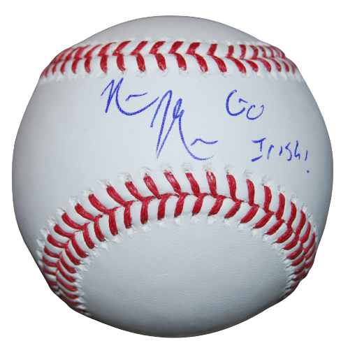 NIKO KAVADAS signed (BOSTON RED SOX) Notre Dame OML baseball JSA COA AH95631