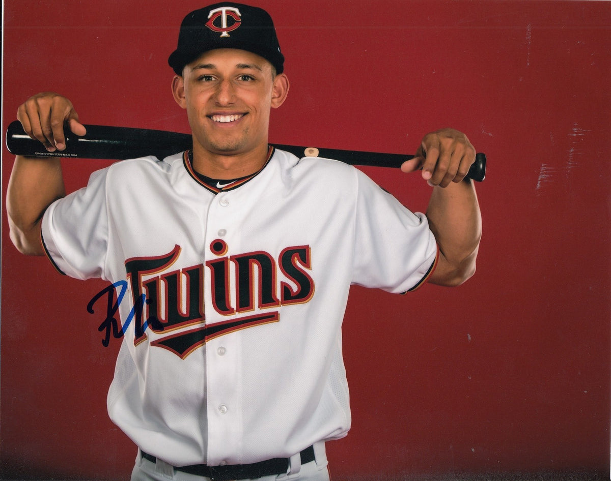 ROYCE LEWIS signed (MINNESOTA TWINS) baseball 8X10 photo W/COA #5
