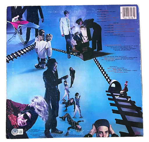 ROBIN ZANDER & TOM PETERSON signed (CHEAP TRICK) record album BECKETT AC93952
