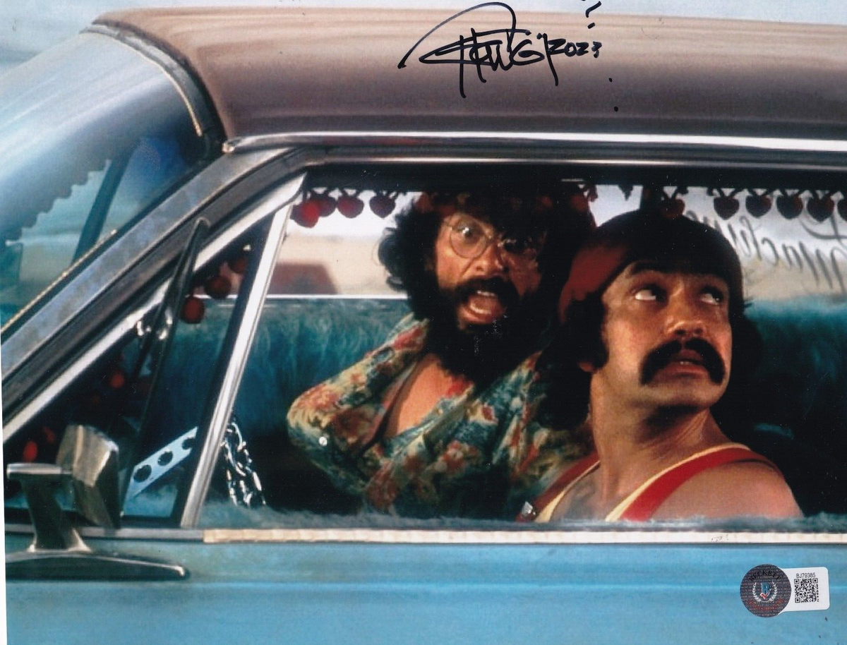 TOMMY CHONG signed (CHEECH & CHONG) Up in Smoke 8X10 photo BECKETT BAS BJ79385