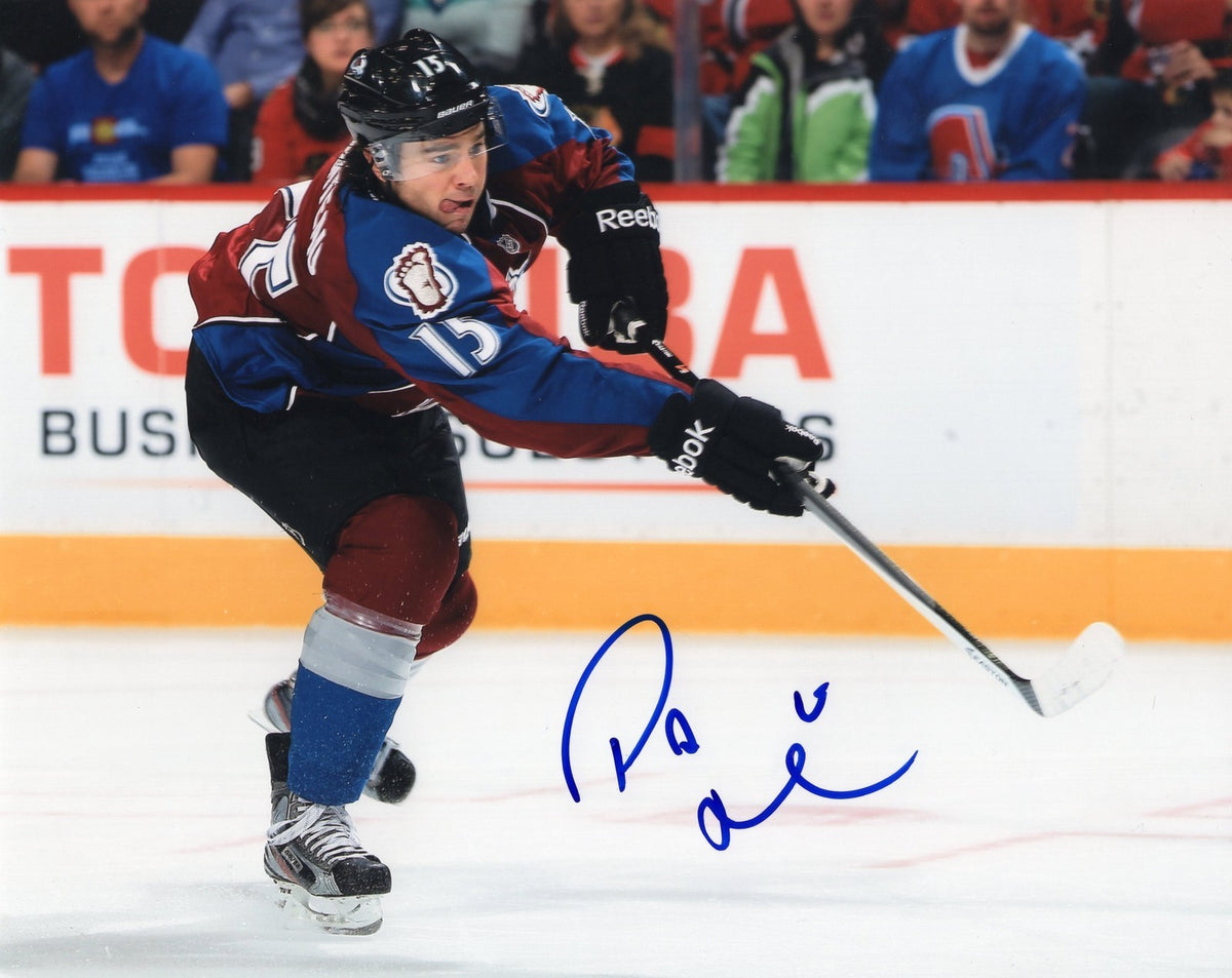 Pa Parenteau signed 8x10 Photo w/COA Colorado Avalanche Hockey