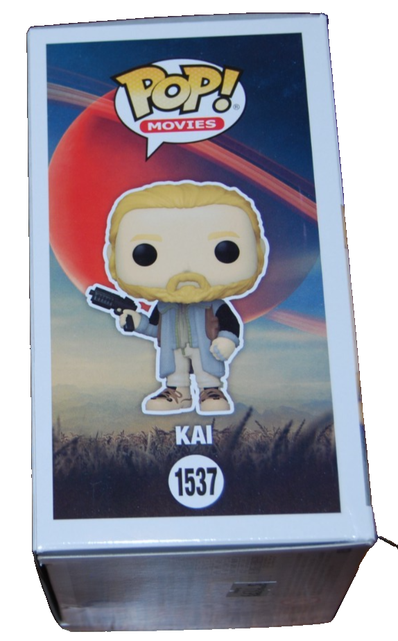 CHARLIE HUNNAM signed (REBEL MOON) Kai Funko pop #1537 BECKETT BAS BU41118