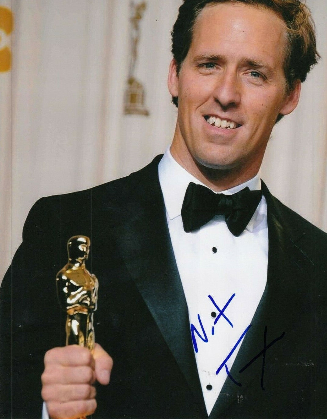 NAT FAXON signed (THE DESCENDANTS) Academy Award Movie 8X10 photo *PROOF* W/COA
