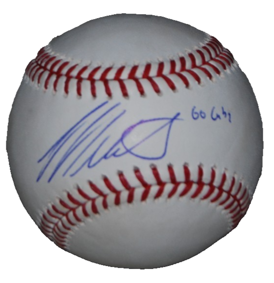 MICHAEL SOROKA signed (CHICAGO CUBS) Major League OML baseball BECKETT BV13349