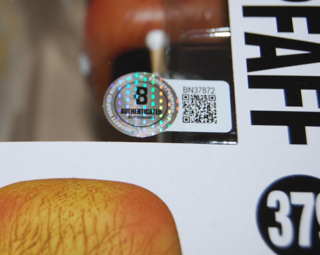 MICHAEL PFAFF signed (SLIPKNOT) Tortilla Man #379 Funko Pop BECKETT BAS BN37872