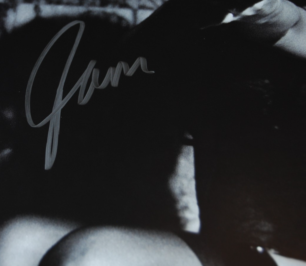 JESSIE MURPH signed (SEX HYSTERIA) 12x12 Vynil record insert BECKETT BAS BW61780