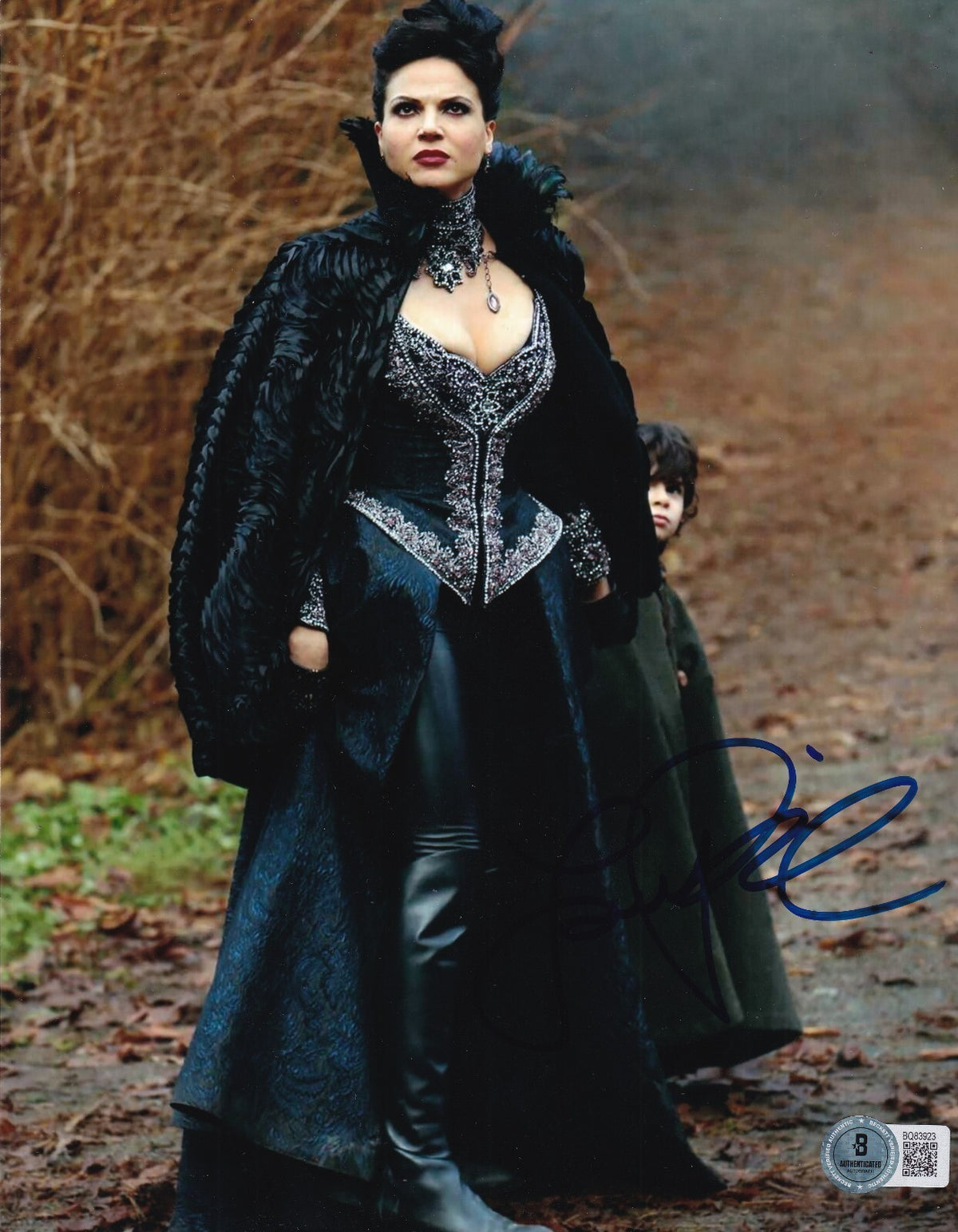 LANA PARILLA signed (ONCE UPON A TIME) Evil Queen 8X10 photo BECKETT BAS BQ83923