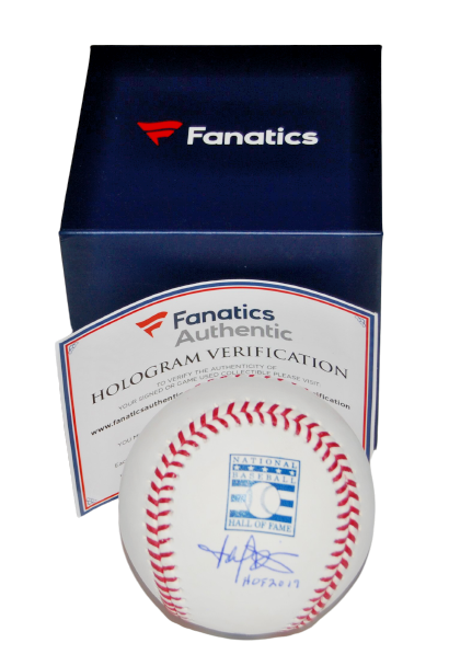HAROLD BAINES signed (CHICAGO WHITE SOX) HOF MLB Logo baseball FANATICS MLB