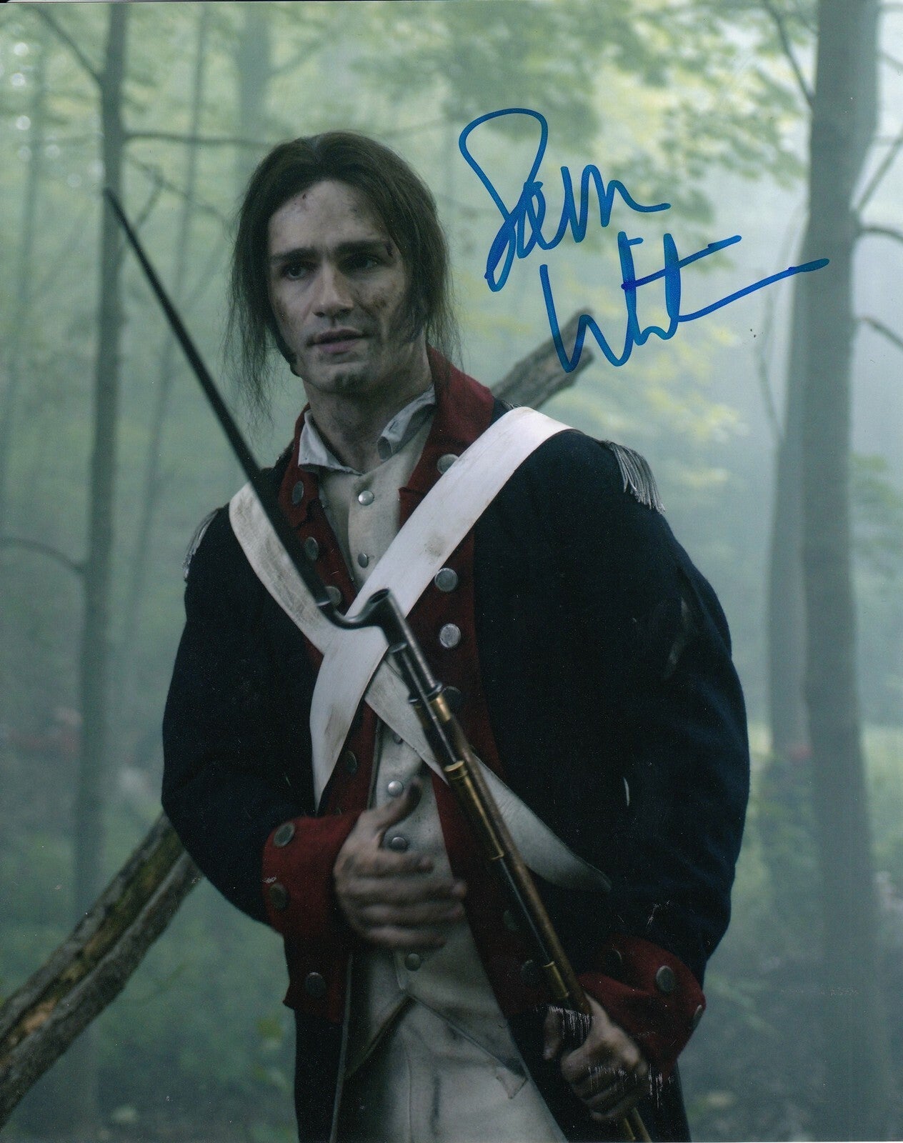 SAM WITWER signed (ONCE UPON A TIME) TV Show 8X10 *Mr. Hyde* photo W/COA #1