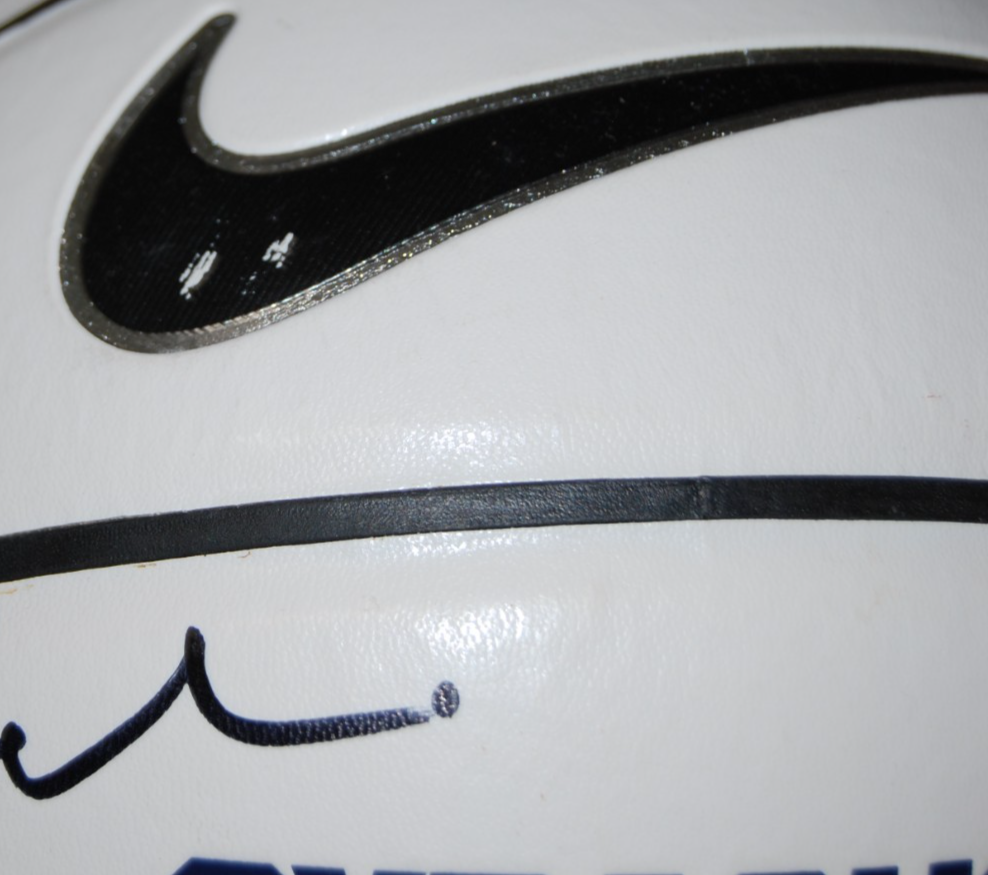 JIM BOEHEIM signed (SYRACUSE ORANGE MEN) NIKE logo basketball BECKETT BT56235